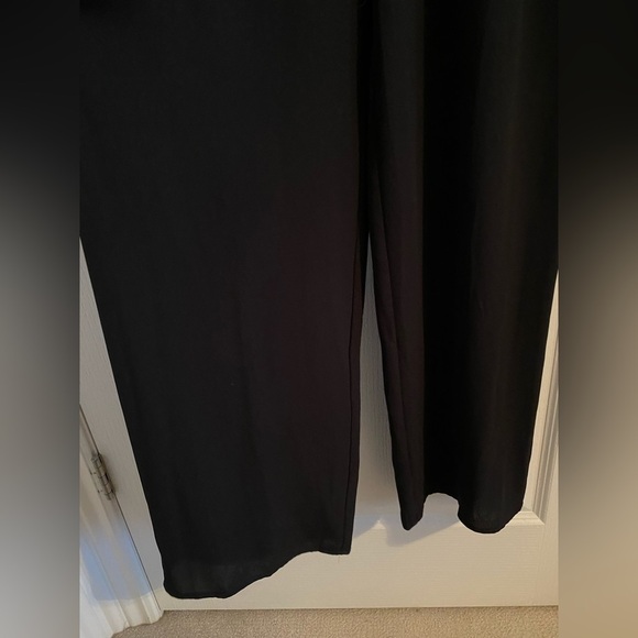 BCBG Wide Leg Black Jumpsuit - Picture 5 of 7